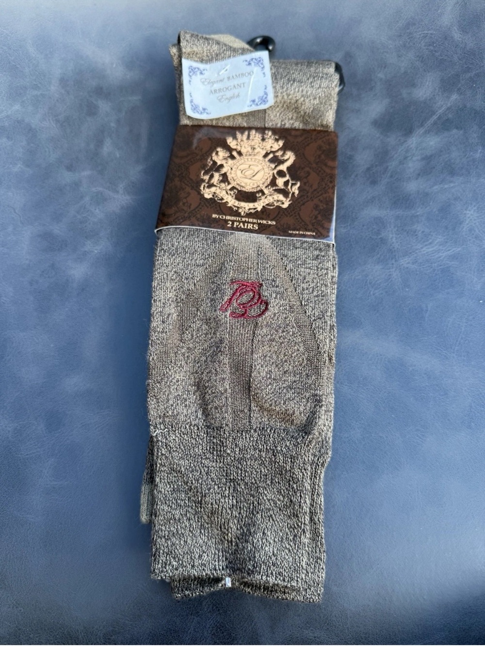 English Laundry by Christopher Wicks Bamboo Socks 2 Pairs Men's Sock Size 10-13